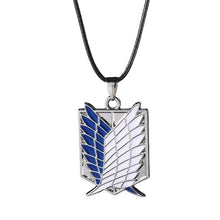Load image into Gallery viewer, Attack On Titan: Necklace & Keychains - ShopAnimeStyle