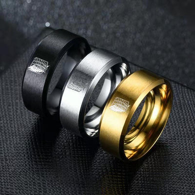 Attack on Titan Stainless Steel Rings - ShopAnimeStyle
