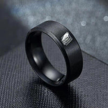 Load image into Gallery viewer, Attack on Titan Stainless Steel Rings - ShopAnimeStyle