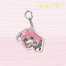 Load image into Gallery viewer, Bocchi The Rock Acrylic Keychain - ShopAnimeStyle