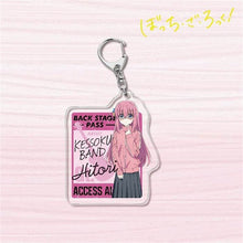 Load image into Gallery viewer, Bocchi The Rock Acrylic Keychain - ShopAnimeStyle
