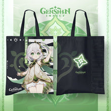 Load image into Gallery viewer, Genshin Impact Canvas Shopping Bag: Exclusive Character-Themed Tote Bags - ShopAnimeStyle