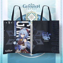Load image into Gallery viewer, Genshin Impact Canvas Shopping Bag: Exclusive Character-Themed Tote Bags - ShopAnimeStyle
