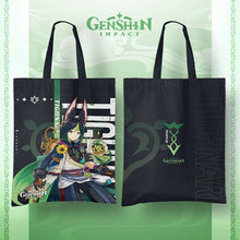Load image into Gallery viewer, Genshin Impact Canvas Shopping Bag: Exclusive Character-Themed Tote Bags - ShopAnimeStyle