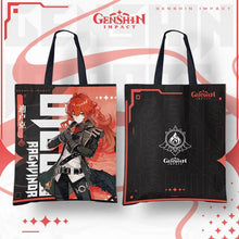 Load image into Gallery viewer, Genshin Impact Canvas Shopping Bag: Exclusive Character-Themed Tote Bags - ShopAnimeStyle