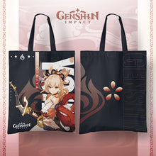 Load image into Gallery viewer, Genshin Impact Canvas Shopping Bag: Exclusive Character-Themed Tote Bags - ShopAnimeStyle