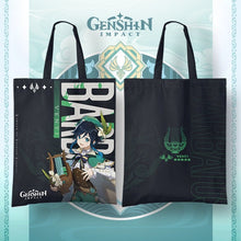 Load image into Gallery viewer, Genshin Impact Canvas Shopping Bag: Exclusive Character-Themed Tote Bags - ShopAnimeStyle