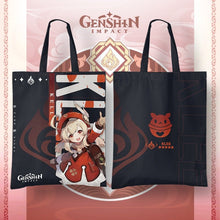 Load image into Gallery viewer, Genshin Impact Canvas Shopping Bag: Exclusive Character-Themed Tote Bags - ShopAnimeStyle