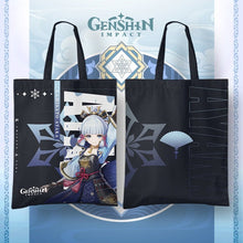 Load image into Gallery viewer, Genshin Impact Canvas Shopping Bag: Exclusive Character-Themed Tote Bags - ShopAnimeStyle