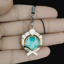Load image into Gallery viewer, Genshin Impact Vision Keychain: Luminous 7-Element Mobile Phone Pendant - ShopAnimeStyle