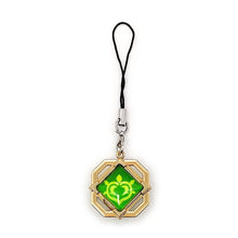 Load image into Gallery viewer, Genshin Impact Vision Keychain: Luminous 7-Element Mobile Phone Pendant - ShopAnimeStyle