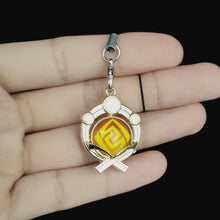 Load image into Gallery viewer, Genshin Impact Vision Keychain: Luminous 7-Element Mobile Phone Pendant - ShopAnimeStyle