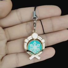Load image into Gallery viewer, Genshin Impact Vision Keychain: Luminous 7-Element Mobile Phone Pendant - ShopAnimeStyle