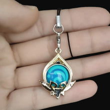 Load image into Gallery viewer, Genshin Impact Vision Keychain: Luminous 7-Element Mobile Phone Pendant - ShopAnimeStyle