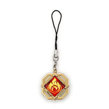 Load image into Gallery viewer, Genshin Impact Vision Keychain: Luminous 7-Element Mobile Phone Pendant - ShopAnimeStyle