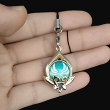 Load image into Gallery viewer, Genshin Impact Vision Keychain: Luminous 7-Element Mobile Phone Pendant - ShopAnimeStyle
