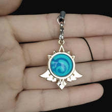 Load image into Gallery viewer, Genshin Impact Vision Keychain: Luminous 7-Element Mobile Phone Pendant - ShopAnimeStyle