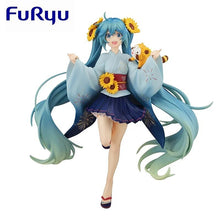 Load image into Gallery viewer, Hatsune Miku Araiguma Rascal Summer Fest Figure - Vocaloid - FuRyu - ShopAnimeStyle