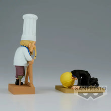 Load image into Gallery viewer, One Piece World Collectable Figure Log Stories Sanji &amp; Zeff 2
