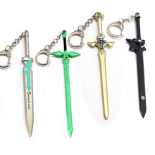 Load image into Gallery viewer, Metal Sword Art Online Keychain - ShopAnimeStyle
