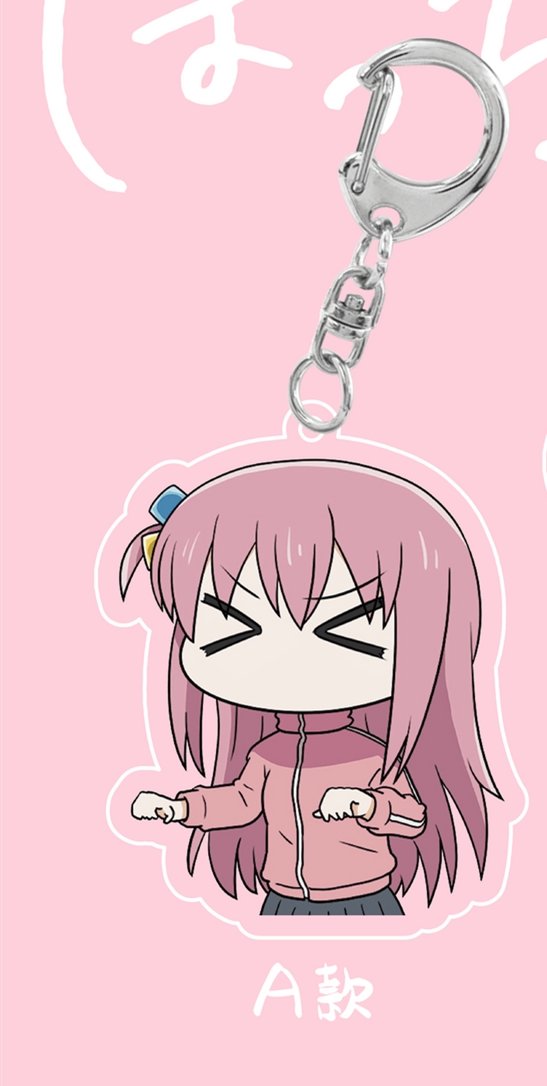 Bocchi The Rock Acrylic KeyChain - ShopAnimeStyle