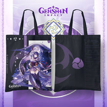 Load image into Gallery viewer, Genshin Impact Canvas Shopping Bag: Exclusive Character-Themed Tote Bags - ShopAnimeStyle
