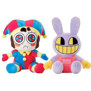 The Amazing Digital Circus Plush: Pomni & Jax Plushie - ShopAnimeStyle